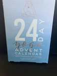 New Yoga Advent Calendar 24 Day Christmas Countdown Motivational Quotes / Flows. Fixed Price $11.95.