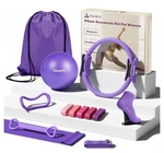 Home Pilates Ring And Ball Set For Women With 5 Resistance Bands 13 Inch Magic. Fixed Price $34.99.