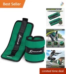 Prosourcefit Adjustable Ankle Weights, 1-5 Lb Set For Total Body Strength. Fixed Price $27.99.
