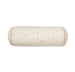 Threshold Geo Print Peach & Cream Color Bolster Accent Pillow 18" Long 7" Deep. Fixed Price $150.54.