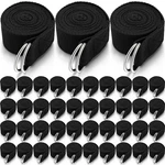 24 Pcs Yoga Strap Stretching Pilates Exercise Adjustable Straps 6 Ft Non Elas.... Fixed Price $40.65.