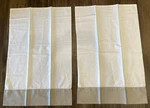 Nwot $75 Boll & Branch Sign Hem Color-block Pillow Case Set(2) Standard Wht-oak. Fixed Price $45.00.