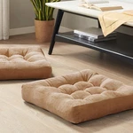 Meditation Floor Pillow Set Of 2, Square Large Pillows Seating For Adults, Tu.... Fixed Price $83.46.