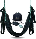 Premium Aerial Hammock Anti Gravity Yoga Swing Kit - Acrobat Flying Sling Set Fo. Fixed Price $106.99.