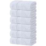 White Hand Towels Set For Bathroom, 6 Pack - Cotton Towel Gym, K.... Fixed Price $28.45.