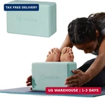 Gaiam Yoga Block - Supportive Latex-free Eva Foam Soft Non-slip Surface With B. Fixed Price $20.24.
