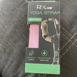 Fit2live Yoga Strap With Adjustable D Ring 6 Ft Pilates A2. Fixed Price $14.99.