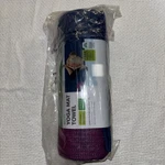 Gaiam Grippy Yoga Mat Towel New Full Size Non- Slipping Backing. Fixed Price $36.99.