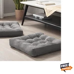 Meditation Floor Pillow Set Of 2, Square Large Pillows Seating For Adults, Tu.... Fixed Price $80.95.