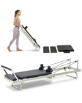 Vevor Foldable Pilates Reformer Machine Home Gym Equipment Resistance. Fixed Price $349.90.