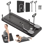 Janua Pilates Board - 2024 Reformer Set Multi-purpose Foldable Pilate.... Fixed Price $105.18.