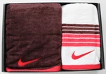 Nike Women's Sport Towel Set Deep Burgundy/white/sport Red Small. Fixed Price $24.95.