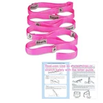 Lxlovesm Stretching Strap Yoga With 10 Loops, Non-elastic Stretch Pink. Fixed Price $7.44.