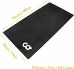 Cyclingdeal Bike Trainer Floor Mat For Indoor Stationary Treadmill 72"x30". Fixed Price $14.99.