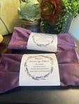 Lavender Silk Velvet Eye Pillow Compress Hot/cold Sinus Migraine Relief. Fixed Price $12.99.
