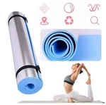 Extra Thick 10mm Exercise Yoga Pilates Mat Gym Fitness Nbr 72"x 24" W/ Bag Strap. Fixed Price $35.00.