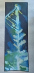 Manduka Yogitoes Yoga Mat Towel Blue Green Abstract Print Non Slip 24" X 71". Fixed Price $40.00.