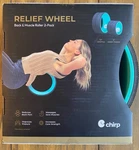 Chirp Relief Wheel Back & Muscle Roller 2-pack 10" 6" Deep Tissue. Fixed Price $25.00.