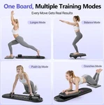 Fed Fitness Pilates Board Portable Reformer Machine - Black. Fixed Price $74.89.