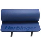 Harbinger Antimicrobial Treated 5/8" Ribbed Durafoam Exercise Yoga Mat - Blue. Fixed Price $79.00.