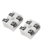 Uxcell Ceramics Terminal Blocks High Temp Porcelain Ceramic Connectors 2 Way.... Fixed Price $15.33.