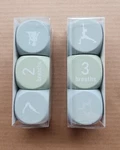 2 Set Of Vivitar Yoga Dice - 3 Foam On Each. Fixed Price $10.46.