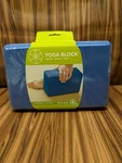 Gaiam Yoga Block Blue Foam Stability Support Balance Exercise Prop New. Fixed Price $12.99.