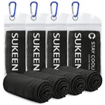4 Pack Cooling Towel (40 X12 ) Soft Breathable Chilly Microfiber For Yoga. Fixed Price $24.59.