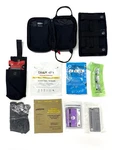 New Ifak Medical Trauma Kit, Molle Tactical Mil Belt Pouch - Stocked- Black. Fixed Price $144.45.