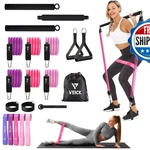 Veick Pilates Bar Kit Resistance Bands Elastic Workout For Men And Women. Fixed Price $51.83.
