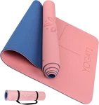 Yogati Yoga Mat With Strap Alignment Lines. Home Workout For Women, Me. Fixed Price $45.99.