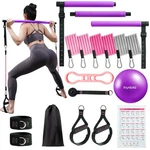 Pilates Bar Kit With Resistance Bands, Multifunctional 3 Set.... Fixed Price $45.59.