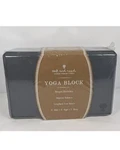 Oak And Reed Yoga Block - Gray Foam 9" X 6" 3" For Fitness, New In Package. Fixed Price $8.00.