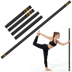 5ft Adjustable Yoga Stretch Stick Steel Mobility Exercise Pole With Foam Grip. Fixed Price $24.81.