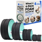 Chirp Wheel Foam Roller Targeted Back & Neck Relief, Lumbar Spine Stretc. Fixed Price $177.79.