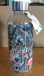 Water Bottle Eco One 12 Hour 20oz Cold Drink Flamingo Zebra Tropical Leaf New. Fixed Price $8.00.