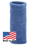 Unique Sports Wrist Towel - 6 Inch Long Thick Wristband Blue. Fixed Price $11.91.