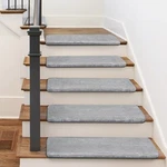 Pure Era Bullnose Carpet Stair Treads Non-slip Self Adhesive Ultra Plush Soft. Fixed Price $36.99.
