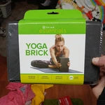 Gaiam Yoga Block New Sealed Black 9"w X 6"h 4"d. Fixed Price $14.00.