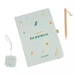 Blogilates 12 Week Fit Journal: Hard Cover, Elastic Closure, Preprinted Pages. Fixed Price $33.66.