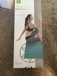 Gaiam Yoga Beginner's Kit - 4mm Mat, Strap, Brick, & Workouts Teal. Fixed Price $19.99.