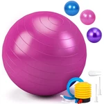 Anti-burst Yoga Ball With Pump, 330lbs Capacity For Fitness, Pilates & Office. Fixed Price $15.69.