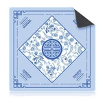 22 X Inch Mini Mahjong Mat With Rules For Travel Set Chinoiserie Non-slip .... Fixed Price $31.67.