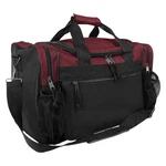 Dalix 17" Duffle Bag Front Mesh Pockets In Maroon. Fixed Price $29.27.