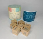 Yoga Dice 7 Wooden Positions 2017 Chronicle Books Game. Fixed Price $17.99.