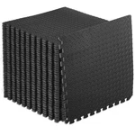 Prosourcefit Exercise Puzzle Mat -inch, Eva 36 Pack (144 Sq Ft), Black. Fixed Price $211.99.