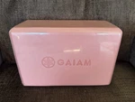 Gaiam Yoga Block Pink New In Sealed Packaging. Fixed Price $7.99.