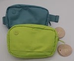 Blogilates Active Workout Belt Bag Green & Blue Lot Of 2 Nwt. Fixed Price $19.99.