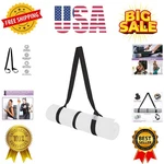 Yoga Mat Carrier Strap, Adjustable Thick Straps Sling For Carrying Large Mats.... Fixed Price $14.39.