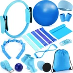 18 Pcs Home Pilates And Ring Circle Set Yoga Fitness Essentials Kit With 5 Re.... Fixed Price $40.65.